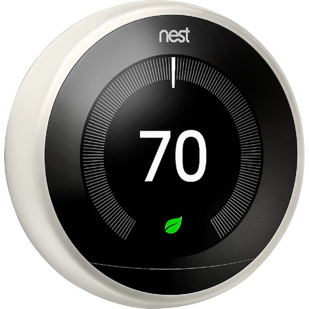 Google Nest Learning Smart Thermostat - 3rd Generation - White T3017US